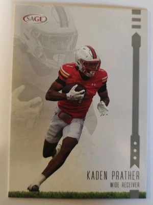 Trading Card Football NFL Kaden Prather Buffalo Bills 2025 Sage