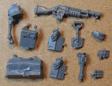 40K Kill Team Octarius - Krieg Veteran Guardsmen - Assorted Bits Box #v7b