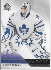 2015-16 SP Authentic GARRET SPARKS Future Watch rookie card #215. rookie card picture