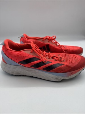 Adidas Adizero SL Mens 9.5 Hot Pink Neon White Lightstrike Pro Running Shoes