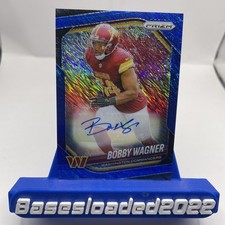 2024 Panini Prizm - Bobby Wagner #293 Blue Shimmer Prizm Autographs /25 (AU)