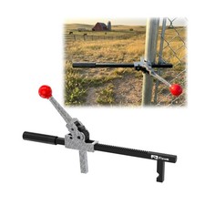 Chain Link Fence Stretcher Tool, Ratcheting Wire Fence Tightener Puller for...