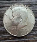 1969 D Kennedy 1/2 Half Dollar 40% Silver Circulated Coin Constitutional