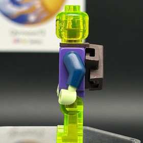 LEGO BRAND Ghost Ninja Hackler njo144 NINJAGO MINIFIGURE with weapons 70736+