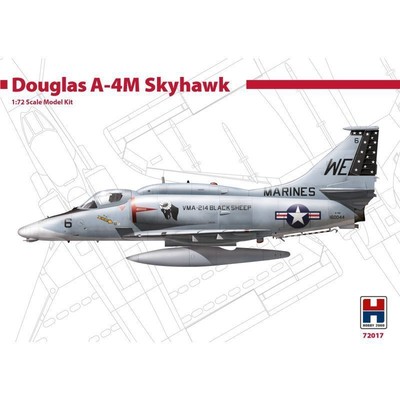 Hobby 2000 72017 Douglas A-4M Skyhawk - Black Sheep 1/72 (Fujimi+Cartograf)