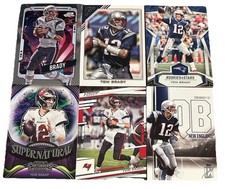 Tom Brady- New England Patriots Superstar - 6 Card Lot