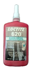 Loctite 135515 Retaining Compound, 620 Series, Green, Liquid, High-Temperature