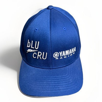 YAMAHA RACING BLU CRU EMBROIDERED LORETTA LYNN HAT L/XL