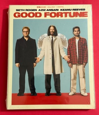 GOOD FORTUNE  4K ULTRA HD + BLU-RAY  (Digital Exp. 12/9/26 New/Sealed