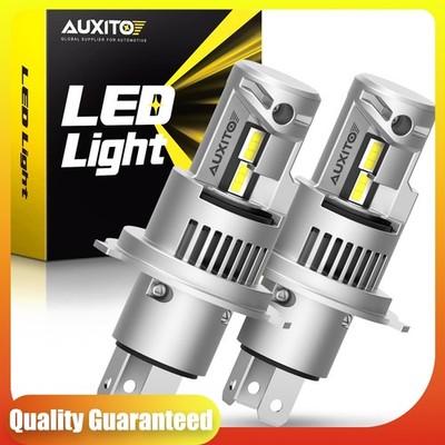 AUXITO H4 9003 LED Headlight Lamps Kit 6000K High Low Beam Combo 24000LM 200W