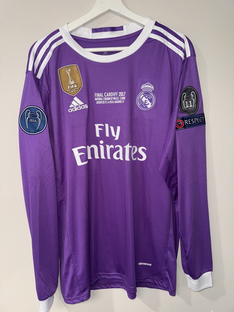 Cristiano Ronaldo #7 Real Madrid 2016/17 UCL Final Cardiff Purple