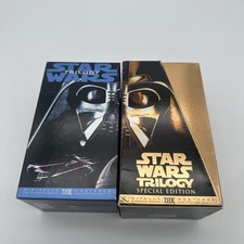 Star Wars Trilogy Box Set and Special Edition Box Set Sold as Set Used