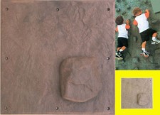Climbing Wall Panel B rock wall climb stones playground cubby accessories XC35