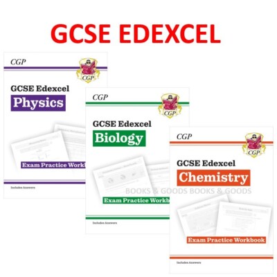 GCSE Edexcel Triple Science Exam Practice Workbook with Answer Key Stage 4 CGP