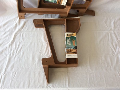 3 Pk Diy Custom Resin Deck Bench Bracket Building Set Patio Dock