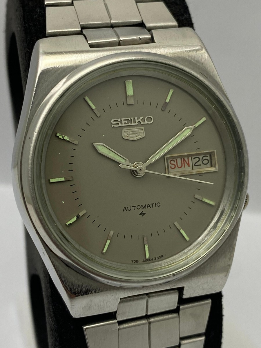 Seiko 5 7009-3131 Automatic 17 Jewels Vintage Watch Japan | eBay