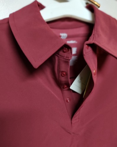 All in Motion - Men's Wine Short Sleeve Polo Shirt (Size Small) #NS2 - Picture 2 of 3