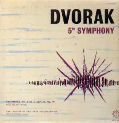 Dvorak 5th Symphony NEAR MINT lyrique Vinyl LP