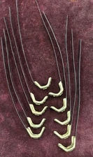 Channel Master 3069 Lot of 10 Strap Ons with 3-1/2" Standouts for Mast Mountings