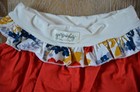 Persnickety Girls Coral Red Ruffle Pants Size 8 NWT Made in USA! — photo 5