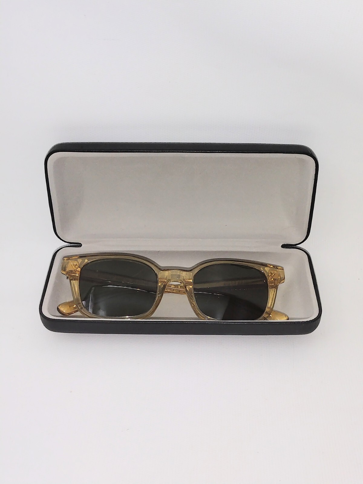 Billy Reid Buffalo Horn "William II Sweet Tea" Polarized Sunglasses 49-21-145
