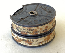 FILM PATHE BABY 9,5mm FELIX LE CHAT REVIENT SUR L'EAU 2 bobines 801 Pat Sullivan