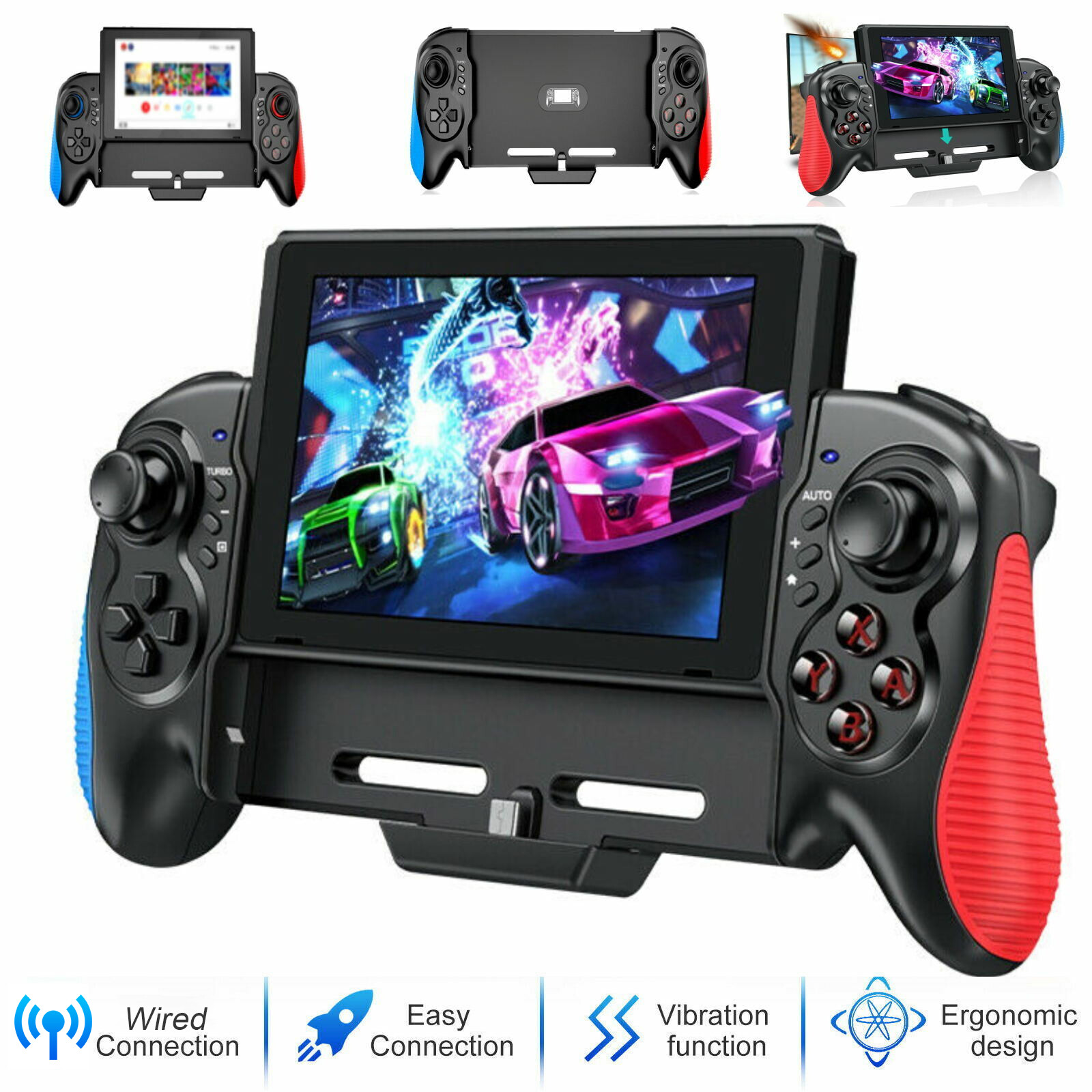 Handheld Grip Game Controller Gamepad For Nintendo Switch Joy-con
