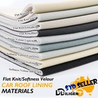 <!--F#f_0-->Velour/Flat Knit Foam Headlining Headliner Materials Cover Car Roof Lining DIY<!--F/-->