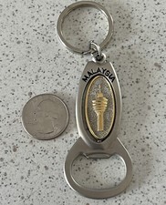 Petronas Towers Malaysia Bottle Opener Souvenir Keychain Key Ring #46514