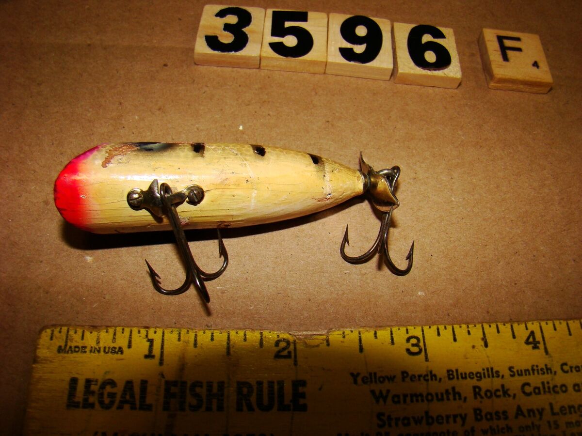 U3596 F GILMORE HOODLER WOODEN FISHING LURE | eBay U3596 F GILMORE HOODLER WOODEN FISHING LURE | eBay
