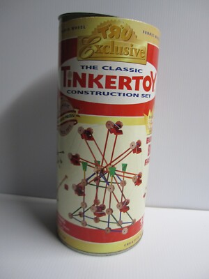 2 Sets of Tinker Toys, Classic, TRU Exclusive Junior Set 2000