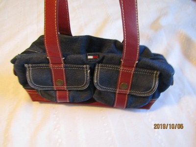 tommy hilfiger denim purse