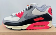 Nike Air Max 90 OG Vintage 'Infrared' 2013 Rare Comfort Travel Limited Size 11