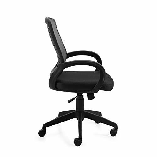 GOF Ergonomic Gray Mesh Back Chair Swivel Task Seat Tilt Lock High Rise Base - Picture 3 of 6
