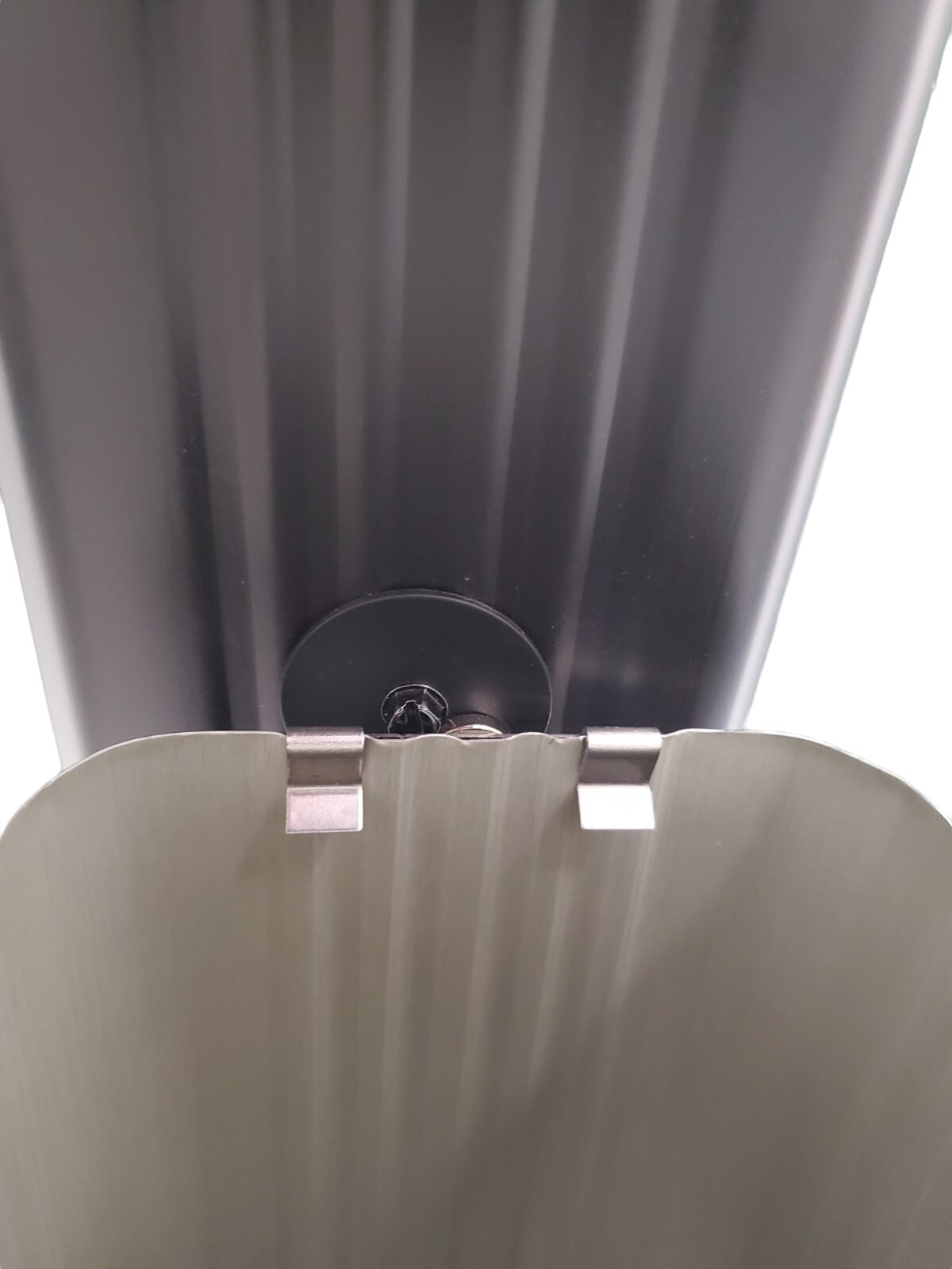 Downspout extension retention clip for flip up hinges of all types eBay