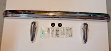 Brand New Rear Bumper With Hardware Grommets And Overriders 1955-1962 Mg Mga
