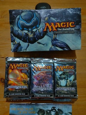 darksteel mtg booster box 4th Edition MTG Booster Pack If you hit them with Wrench Mind Magic The Gathering Darksteel Swarm
