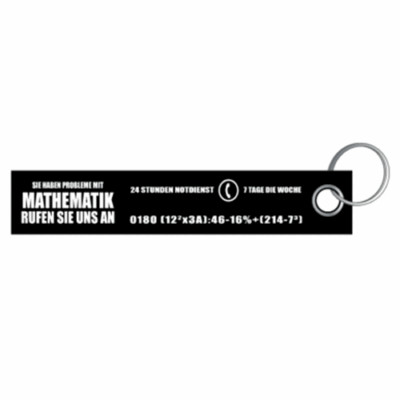You Have Problems With Math Keyring Lanyard Lanyard 3x16cm