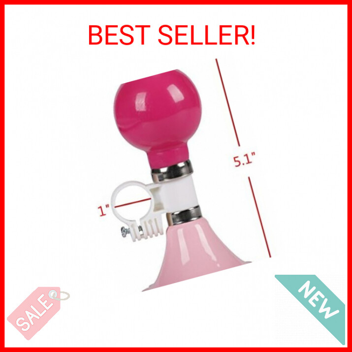CHILDHOOD Kids Bike Horn Children Bicycle Bell for Girls or Boys (Pink)