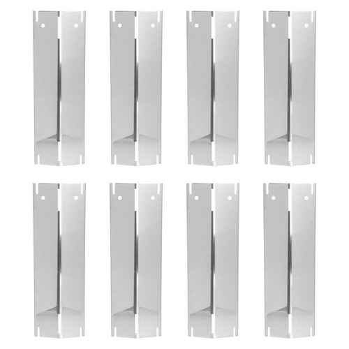 8 Pcs Grill Burner Shield Replacement for Stovetop Hot Plate Frying Pan