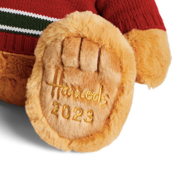 BRAND NEW HARRODS CHRISTMAS TEDDY BEAR (36cm) SHIPPED FROM USA | eBay