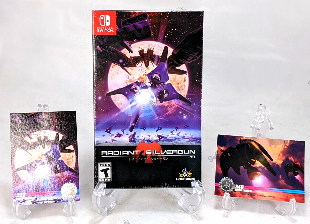Radiant Silvergun Steelbook Edition + Trading Card #239 & #240