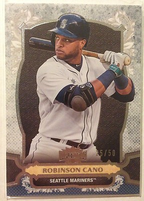 Robinson Cano 2014 Topps Triple Threads #48 ONYX Parallel #'d 25/50 - MARINERS
