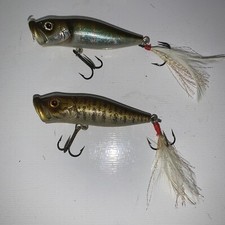 2 Megabass Pop X Yuki Ito 96 Baby Bass 2 1/2" Topwater/Surface Popper 1/4oz Lure