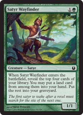 Satyr Wayfinder ~ Born of the Gods [ Excellent ] [ Magic MTG ]