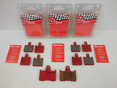 Brembo Bremsbeläge Bremsklötze Bremse vorne + hinten Kawasaki GTR ZZR 1400 + ABS
