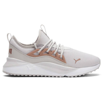 PUMA Pacer Future Allure Wide Lace Up  Womens Grey Sneakers Casual Shoes 3905552