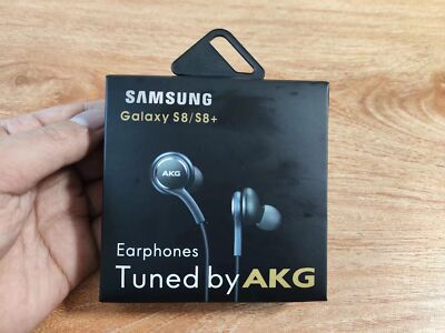 AKG Earbuds Wired Headphones for Galaxy S6 Edge S7