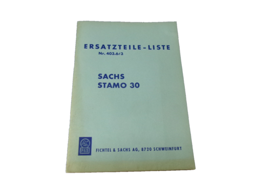 Ersatzteilliste Sachs Stamo 30  Nr: 403.6/3  ma0809742 - Afbeelding 1 van 5