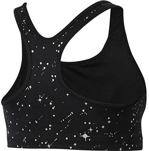 Nike Swoosh Athletic Sports Bra Sparkle Print Size Small CD6782 010 - Picture 3 of 5